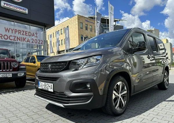 samochody osobowe Peugeot Rifter cena 130900 przebieg: 65140, rok produkcji 2021 z Sanok